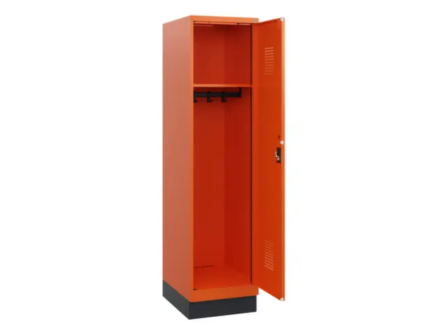 schoollocker,HxBxD 1630x400x500mm,1vak,vak B 400mm,cil.-slot,sokkel