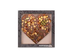 Chocolade Austrailian hart melk noten 270 gram