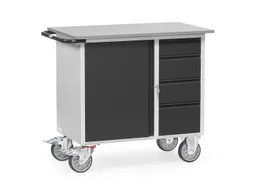 Werkplaatswagens Van Staalplaat 2452 Ral7035 Front Ral7016 4 Laden