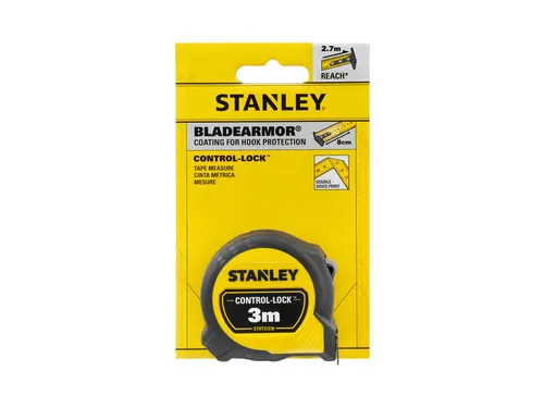 Rolmaat Stanley Control-Lock 3 meter 19mm