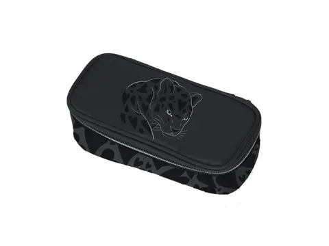 Etui leeg Walker Fame Black Leohart Pencil Box Black Leoheart