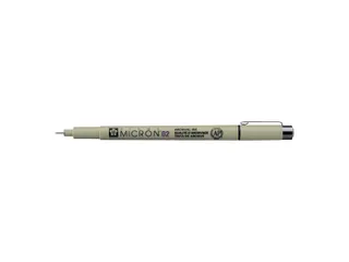 Fineliner Sakura pigma micron 02 zwart 0.3mm - 4