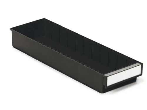 ESD-stellingbak,HxBxD 82x186x600mm,PP,zwart
