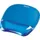 Muismat met polssteun Fellowes Crystals gel transparant blauw