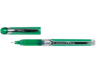 Rollerpen Pilot Hi-Tecpoint V7 Grip 0.7mm Medium punt Groen - 1