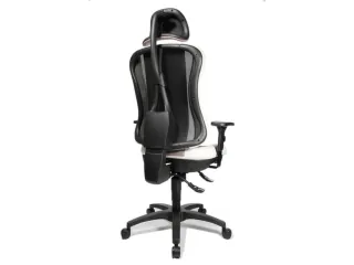 Topstar Bureaustoel Head Point RS, grijs/wit - 3