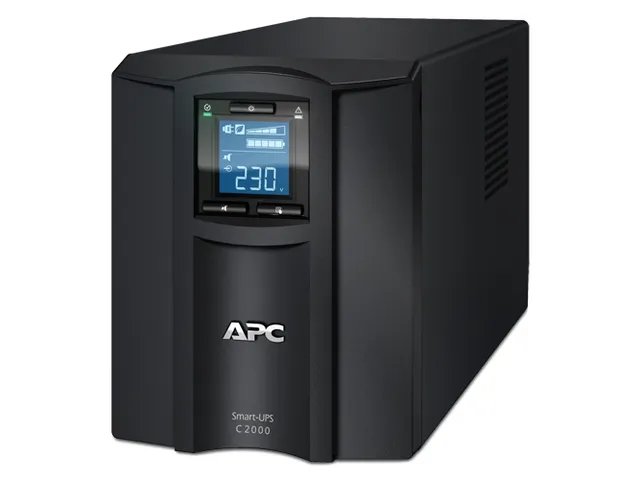 APC Smart-UPS SMC2000I Noodstroomvoeding - 6x C13, 1x C19, USB, 2000VA