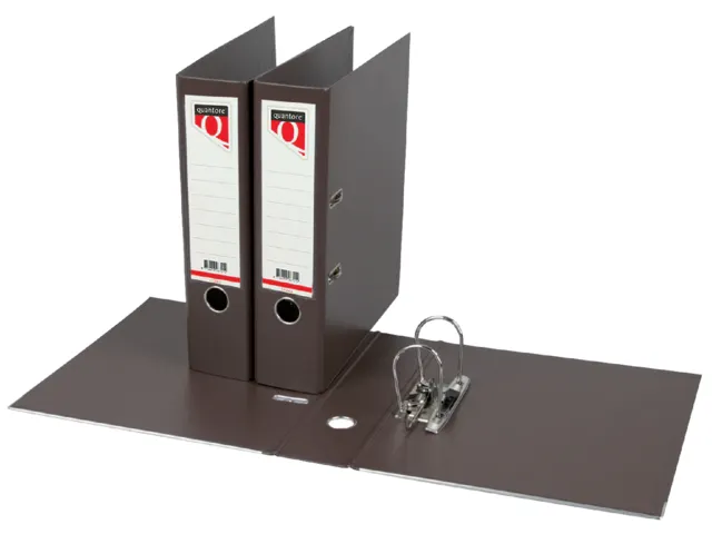 Ordner Quantore A4 80mm PP zwart