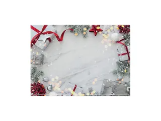 Placemat 45x32cm PVC Kerst 6 Stuks - 1