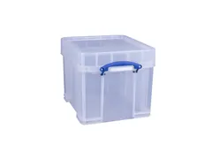 Opbergbox Really Useful 35 liter 480x390x345mm transparant wit