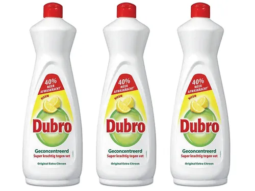 Afwasmiddel Dubro extra citroen 900ml