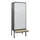 PBM-locker met bank,HxBxD 2120x800x815mm,2vak,vak B 400mm,cil.-slot