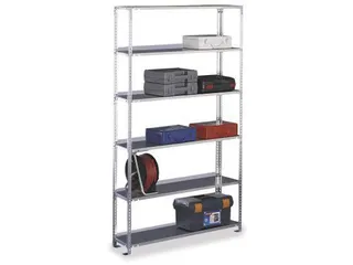 magazijnstelling,grondveld,HxBxD 1850x1254x304mm,vaklast 80kg - 1