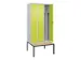 locker voor scheiding van kleding,HxBxD 2120x900x815mm,3vak