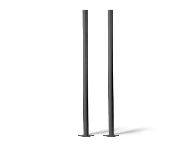 Palen Voor Vergrendelbaar Notitiebord Outdoor Antraciet Boutbevestigin