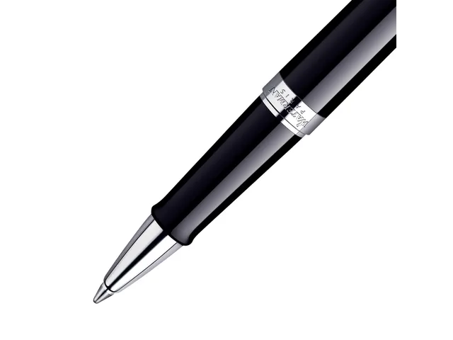 Rollerpen Waterman Hémisphère Black lacquer CT Fijn