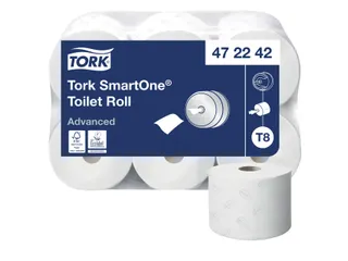 Tork Smartone 472242 Toiletpapier 2-laags T8 1150 vel Wit - 2