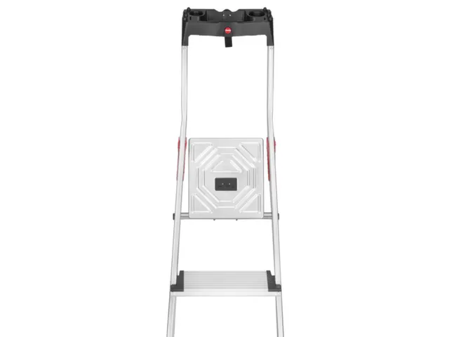 veiligheidsladder,eenzijdig,7 XXL treden,Stand H 1,5m,balk L 2,33m