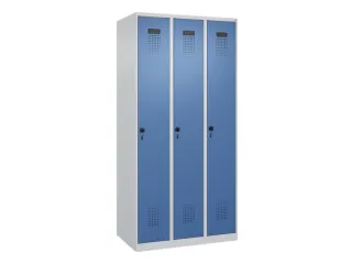 locker voor scheiding van kleding,HxBxD 1850x900x500mm,3vak - 2