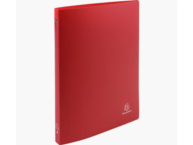 Ringband Exacompta A4 4-rings O-mech 15mm PP assorti