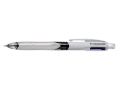 Balpen Bic 3kleuren met vulpotlood HB 0.7mm medium wit