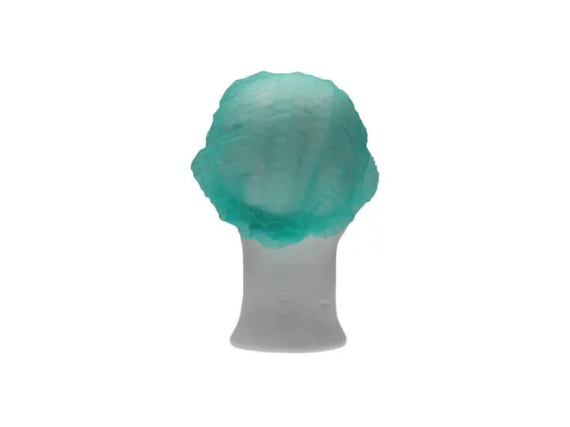 Charlotte à clip PP non tissé Vert 53cm 1000 pièces