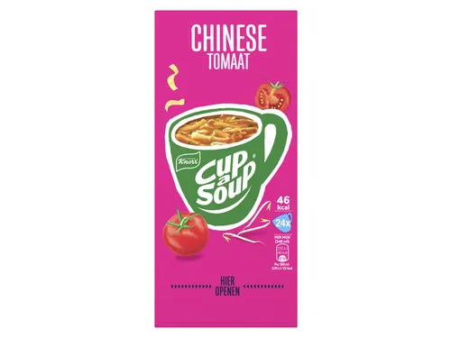 Cup a Soup Knorr Chinese tomaat 140ml 24 zakjes