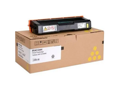 407635 Ricoh Spc231Sf Toner Yellow Hc