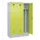 locker voor scheiding van kleding,HxBxD 1950x1200x500mm,3vak