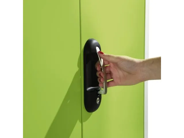 werkplaatskast,HxBxD 1950x930x500mm,romp RAL7035,front RAL7035