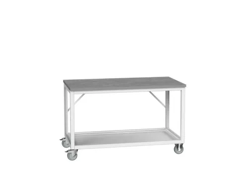 werkbank,verrijdbaar,HxBxD 930x1500x800mm,linoleumblad