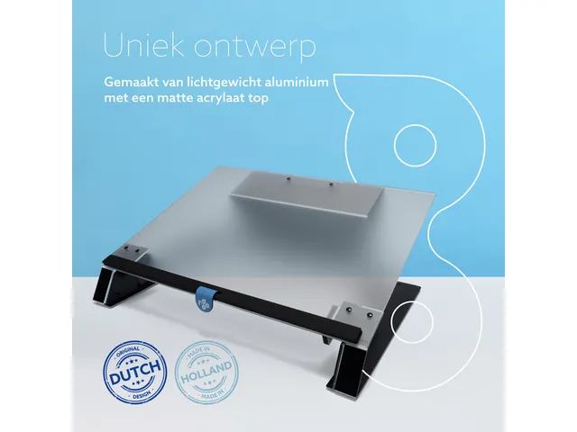 R-Go Tools Read2Write Documenthouder R-Go ergonomisch Mat acryl