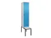 locker voor scheiding van kleding,HxBxD 2120x400x815mm,1vak