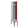 locker met bank,voor scheiding van kleding,HxBxD 2120x300x815mm,1vak