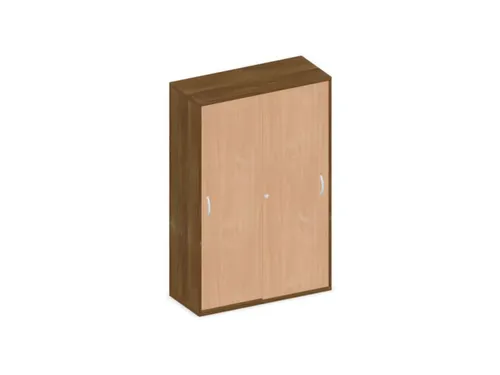 Schuifdeurkast 1540x1000x430mm Romp Noten Decor Front Beuken