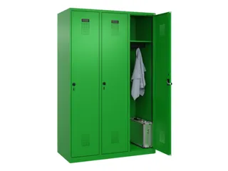 locker,HxBxD 1850x1200x500mm,3vak,vak B 400mm,draaigrendel - 1