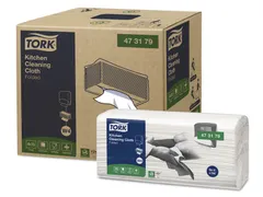 Tork 473179 Kitchen Cleaning Gevouwen Reinigingsdoek Wit