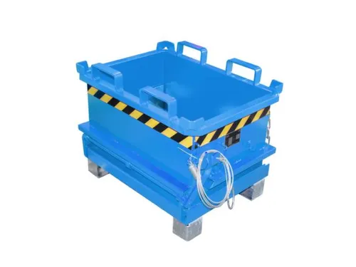 mini-bodemklepcontainer,HxLxB 625x600x800mm,0,13m³,inrijbeugel,staal