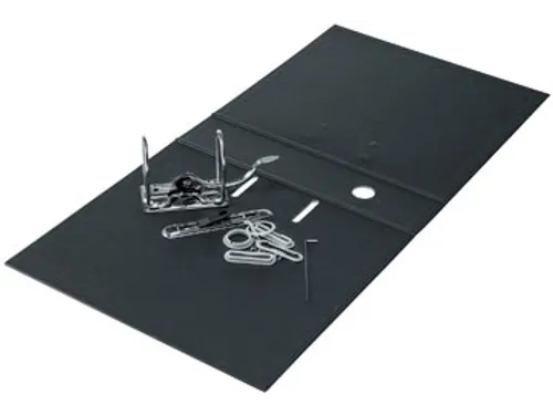 Recycle ordner, rug van 8 cm, zwart