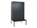 locker voor scheiding van kleding,HxBxD 2120x1200x815mm,4vak