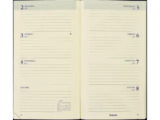 Agenda 2027 Brepols Interplan Lima 7dagen/2pagina's zwart - 1