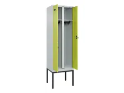 locker voor scheiding van kleding,HxBxD 2120x600x500mm,2vak