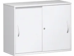 schuifdeurkast,HxBxD 770x1000x430mm,decor romp wit,decor front wit