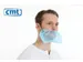 Masque à barbe PP non tissé Bleu 2 élastiques 1000 pièces