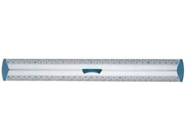 lat Aluminium, dubbele graduatie, 30 cm