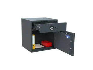 Salvus Tivoli 1 Afstortkluis elektronisch slot 67x65x55cm Grafietgrijs - 3