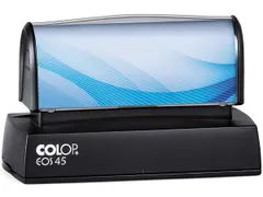 EOS 45 stempel zwart 6regels