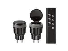OUTLET Stekkerschakelaarset buiten KlikAanKlikUit 3500W AGC2-3500R zwa