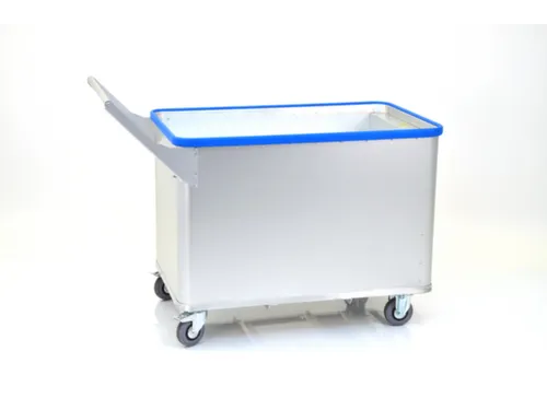 aluminium bakwagen,draagverm. 130kg,laadvl. LxB 1000x650mm,380l