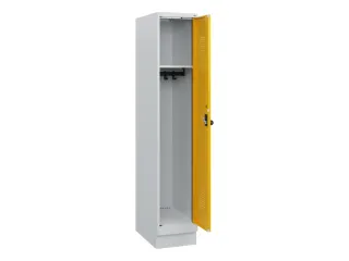 schoollocker,HxBxD 1630x300x500mm,1vak,vak B 300mm,draaigrendel,sokkel - 1